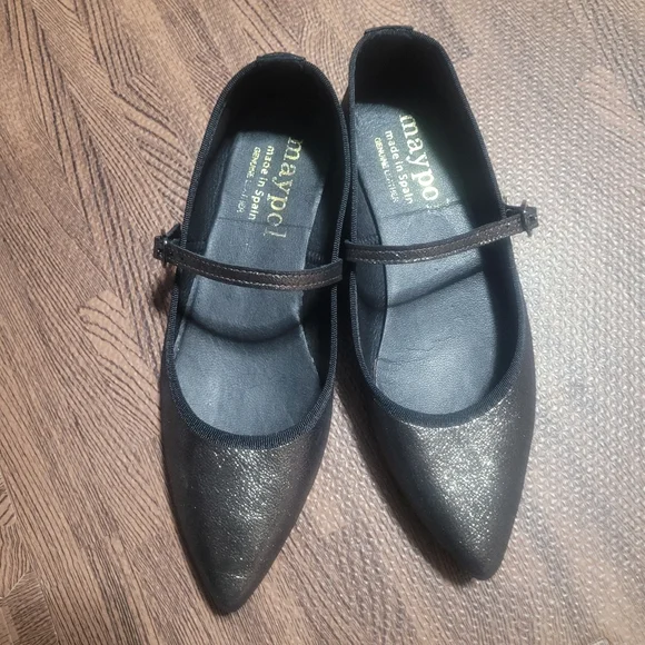 Maypol Anthropologie Rota Percival Mary Jane Flat in Bronze eu 37 US 6.5 - Picture 5 of 9